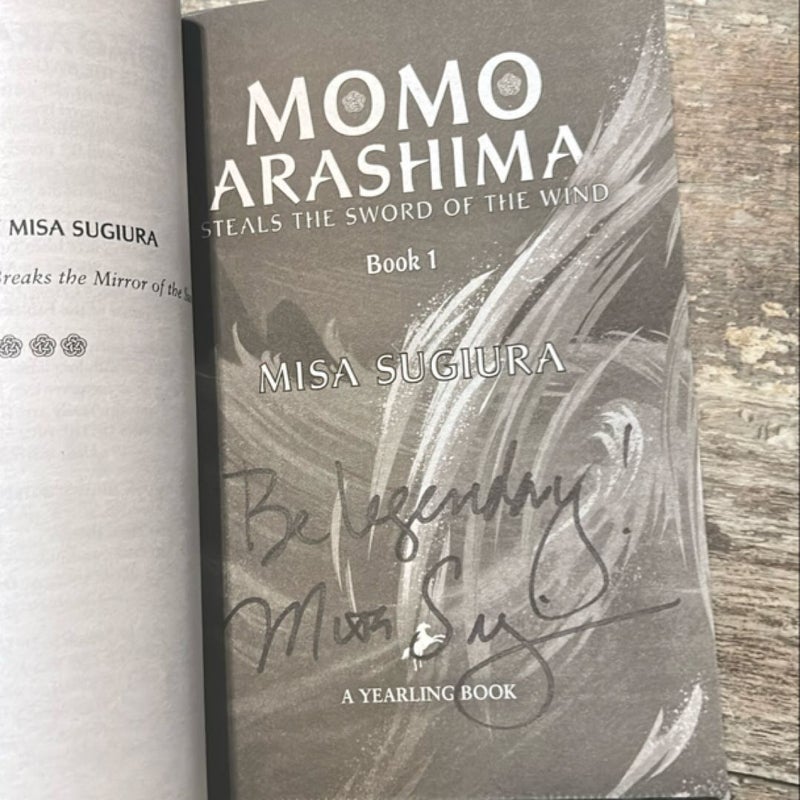 Momo Arashima Steals the Sword of the Wind SIGNED