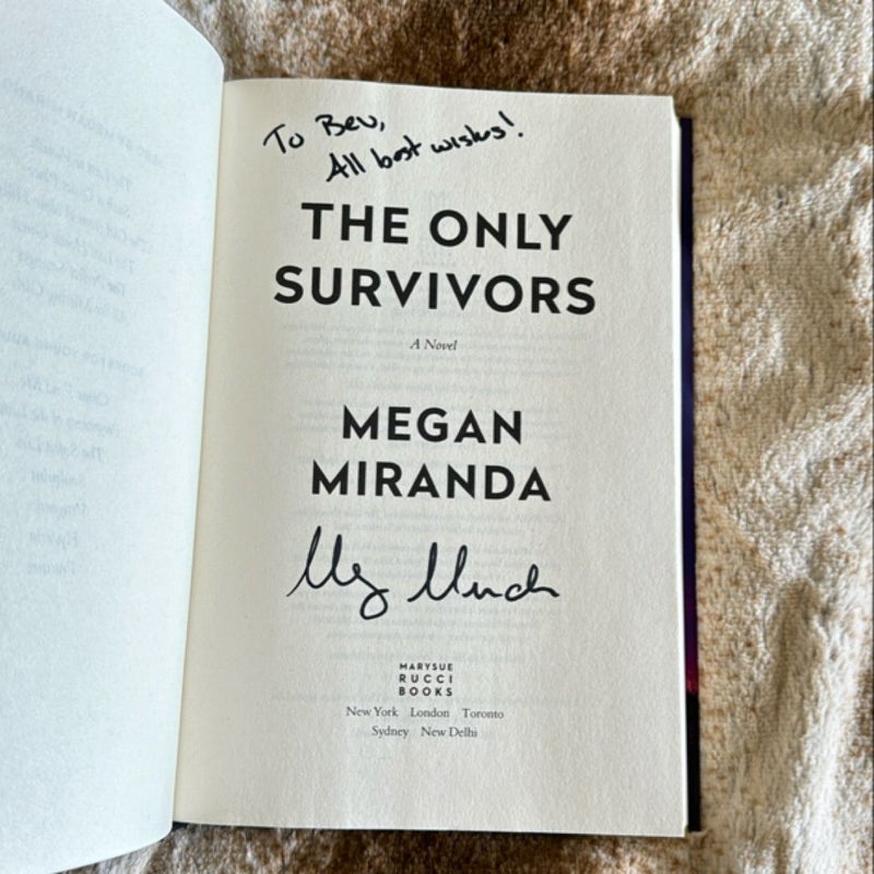 The Only Survivors *Hand Signed* 