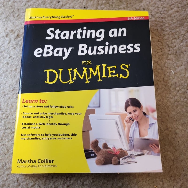 Starting an EBay Business for Dummies