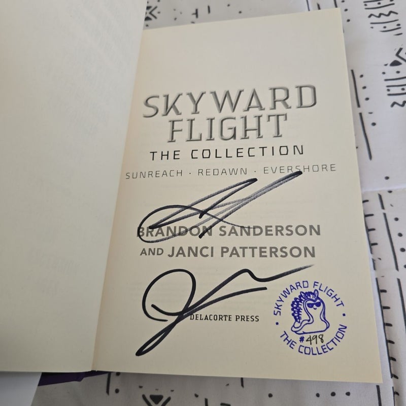 SIGNED & NUMBERED Skyward Flight: the Collection #498