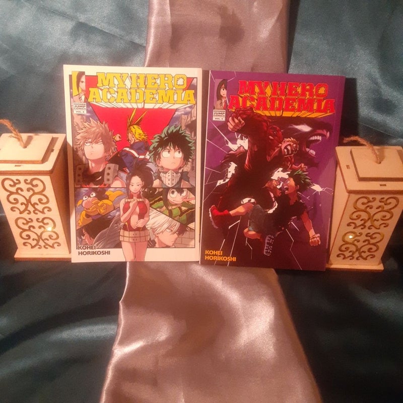 My Hero Academia, Volumes 8 & 9 manga lot