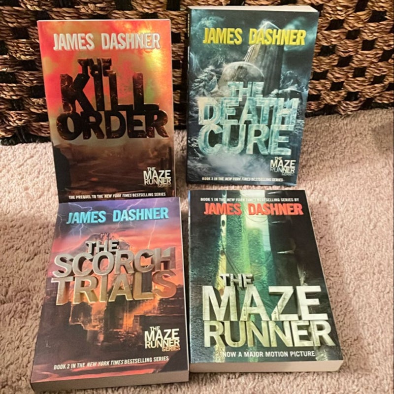 The Maze Runner Series (4-Book)