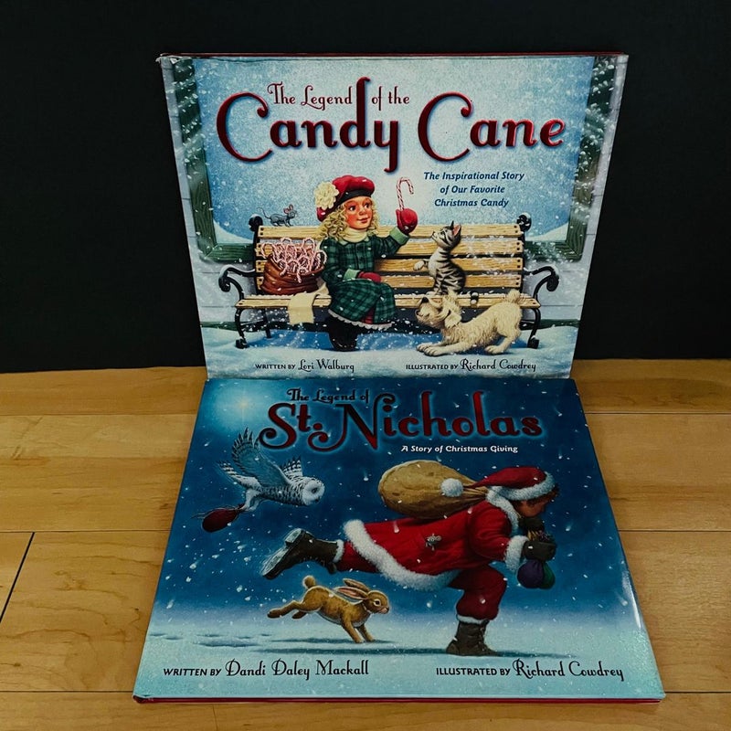 The Legend of the Candy Cane/St. Nicholas Bundle-Lot of 2