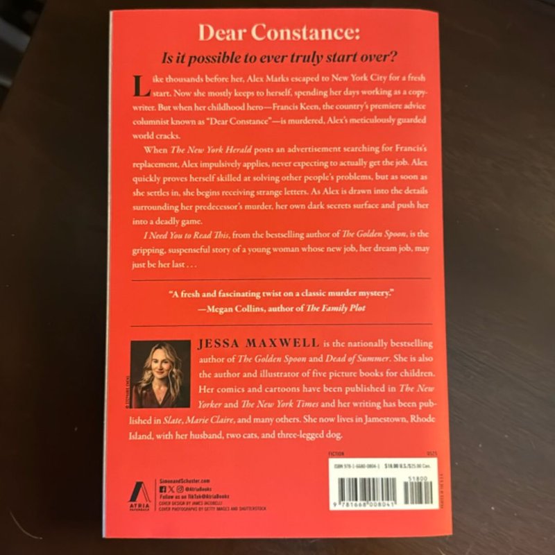 I Need You to Read This