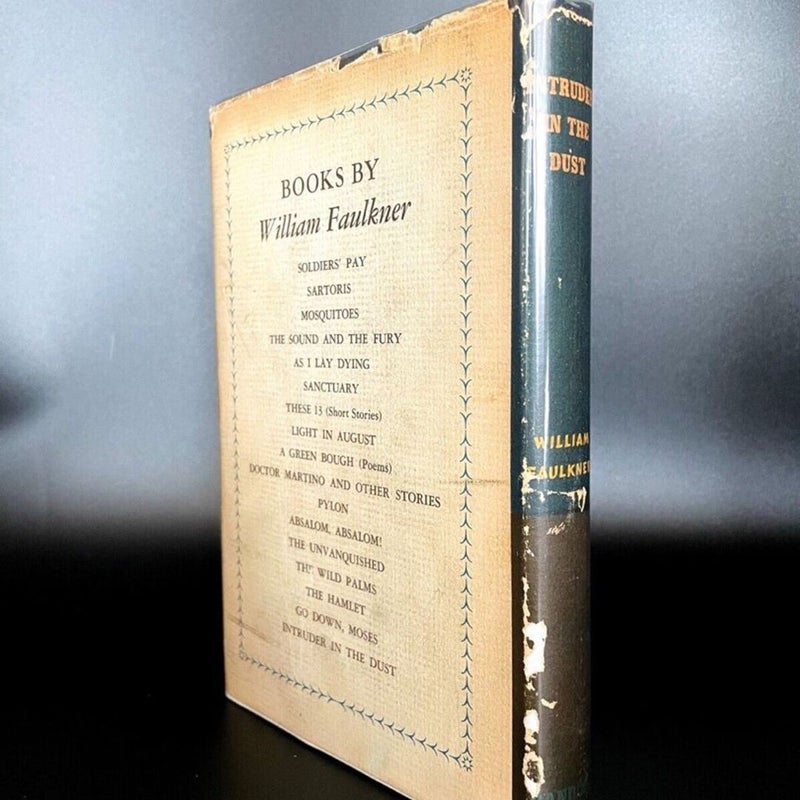 Intruder in the Dust – FIRST EDITION – 1st Printing – William FAULKNER 1948