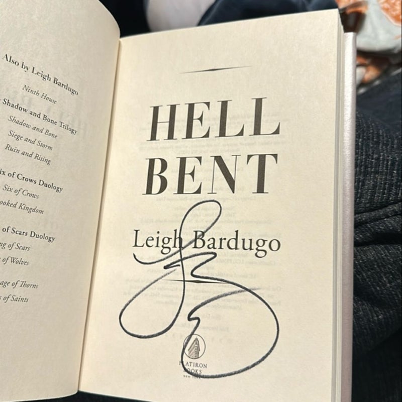 Hell Bent (hand signed first edition)