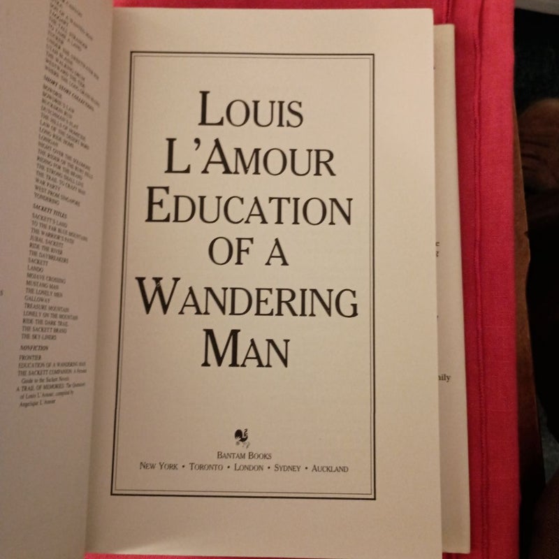 Education of a Wandering Man