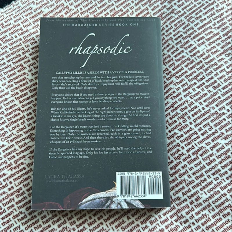 Rhapsodic (the Bargainers Book 1)