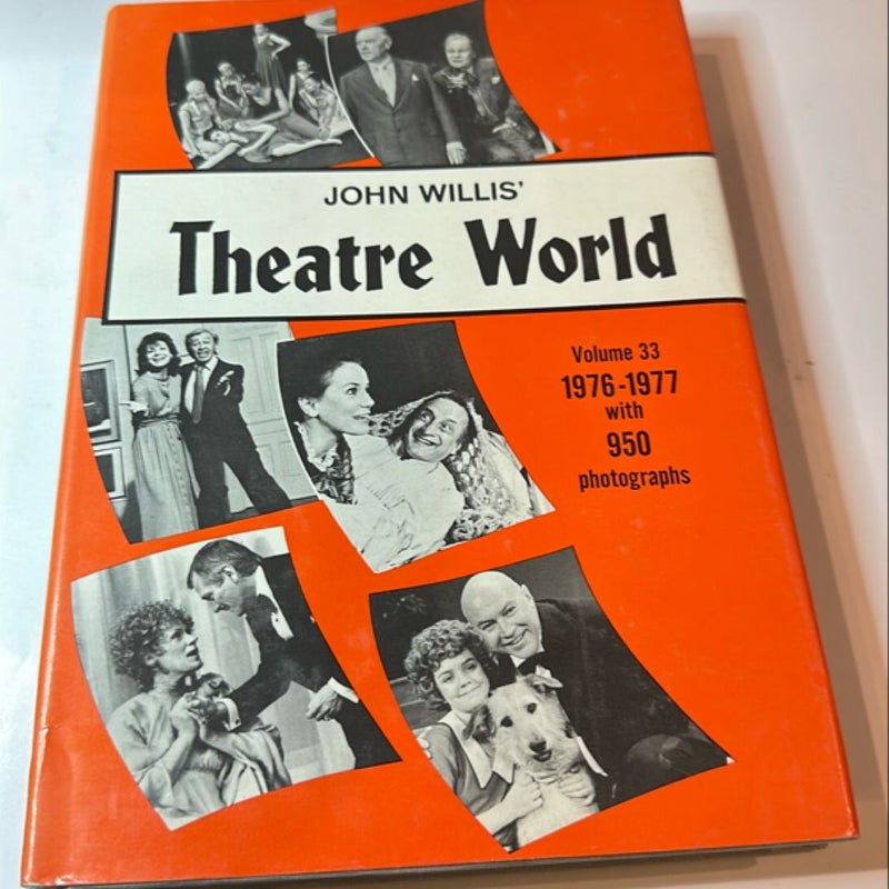 John Willis' Theater World - 3 Volumes