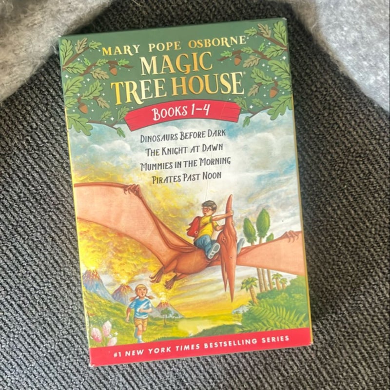 Magic Tree House Books 1-4 Boxed Set