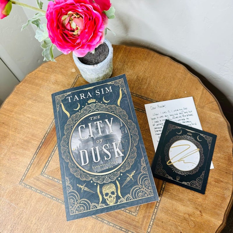 The City of Dusk (Autographed Note & Sticker)