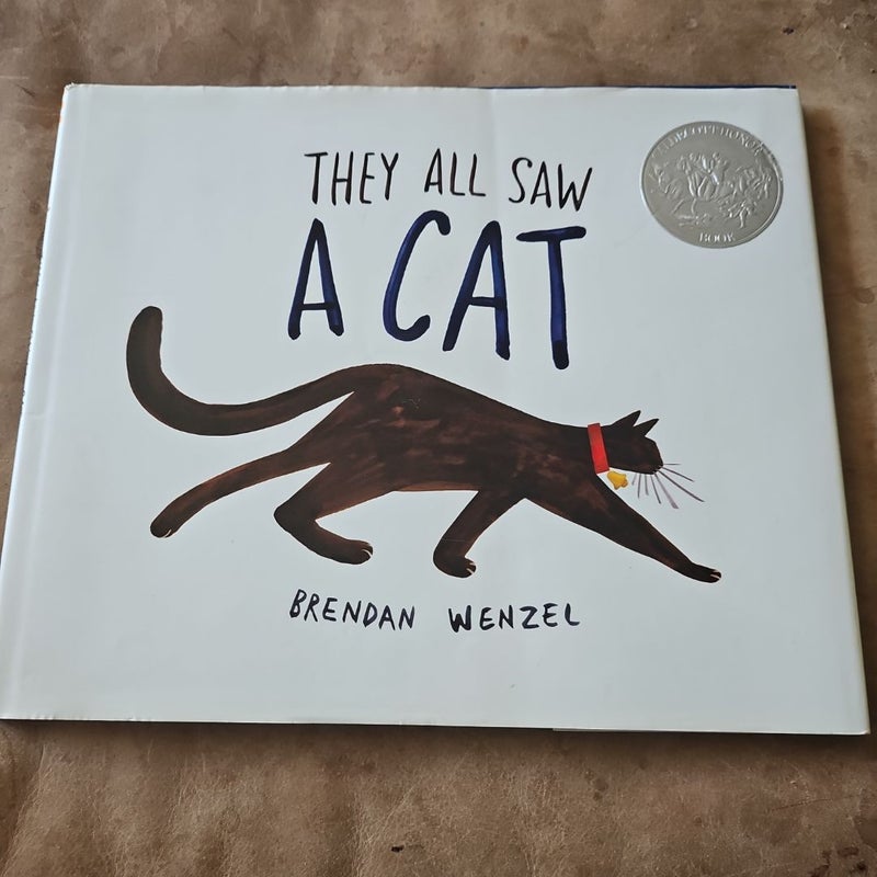 They All Saw a Cat (Cat Books for Kids, Beginning Reading Books, Preschool Prep Books)