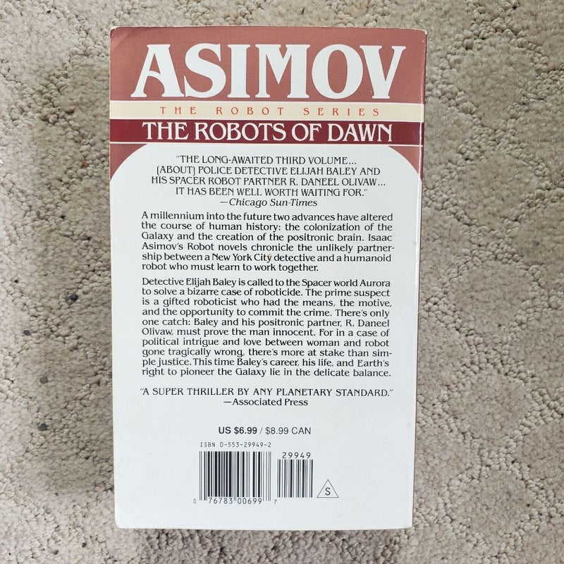 The Robots of Dawn (Robot book 3)