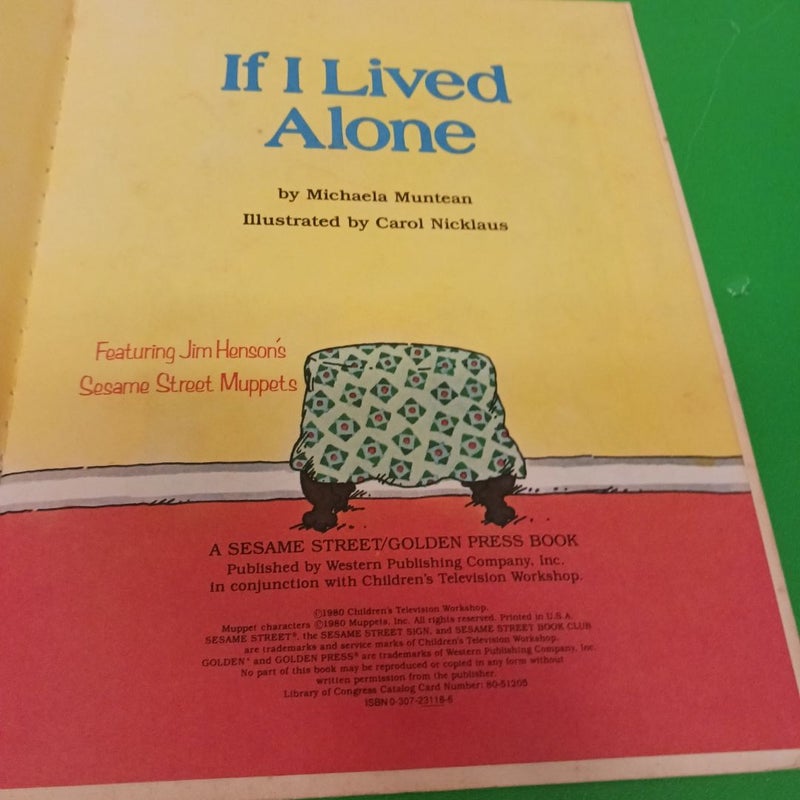 If I Lived Alone
