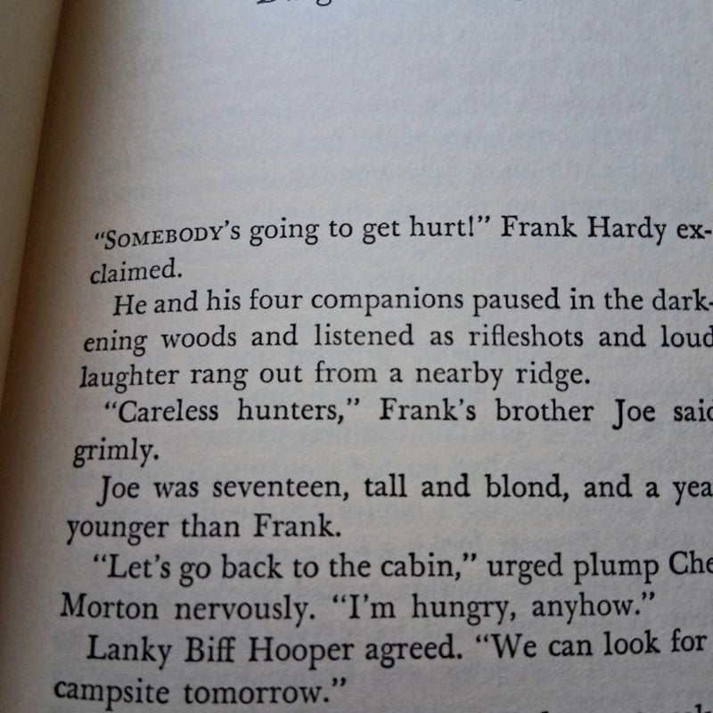 The Hardy Boys Hunting for Hidden Gold