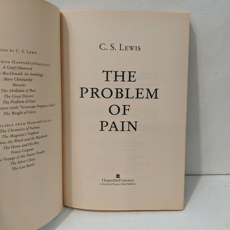 The Problem of Pain