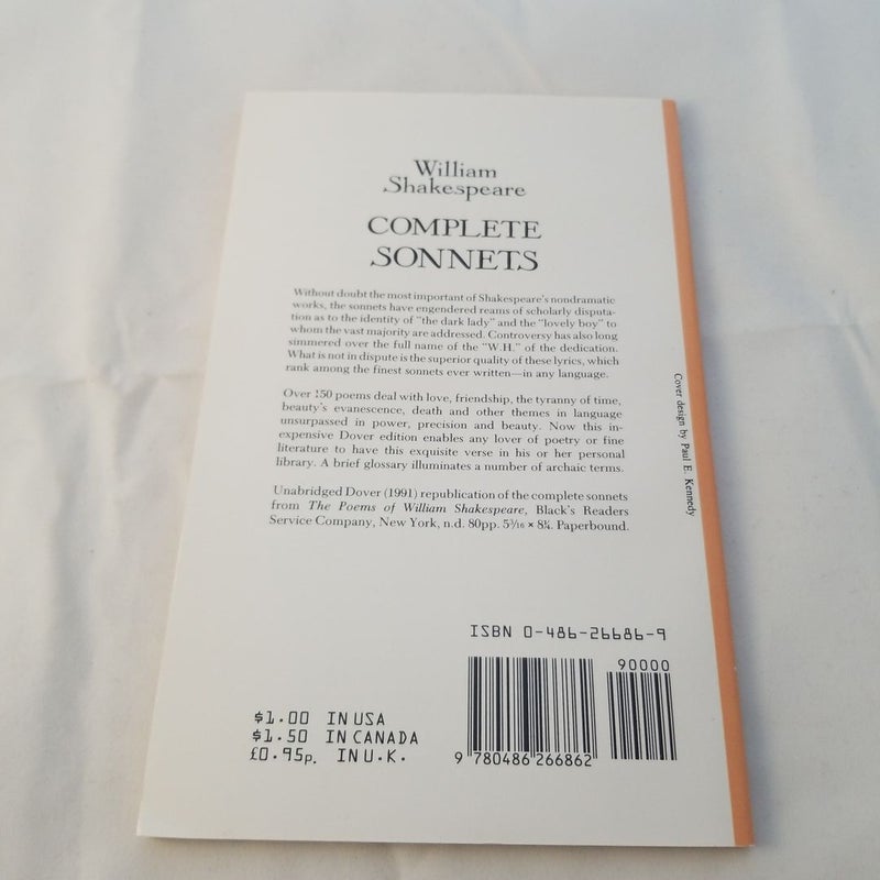 William Shakespeare - Complete Sonnets