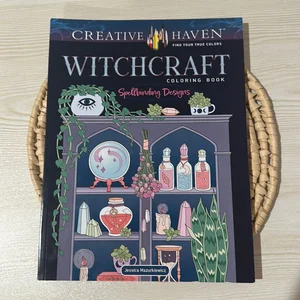 Creative Haven Witchcraft Coloring Book