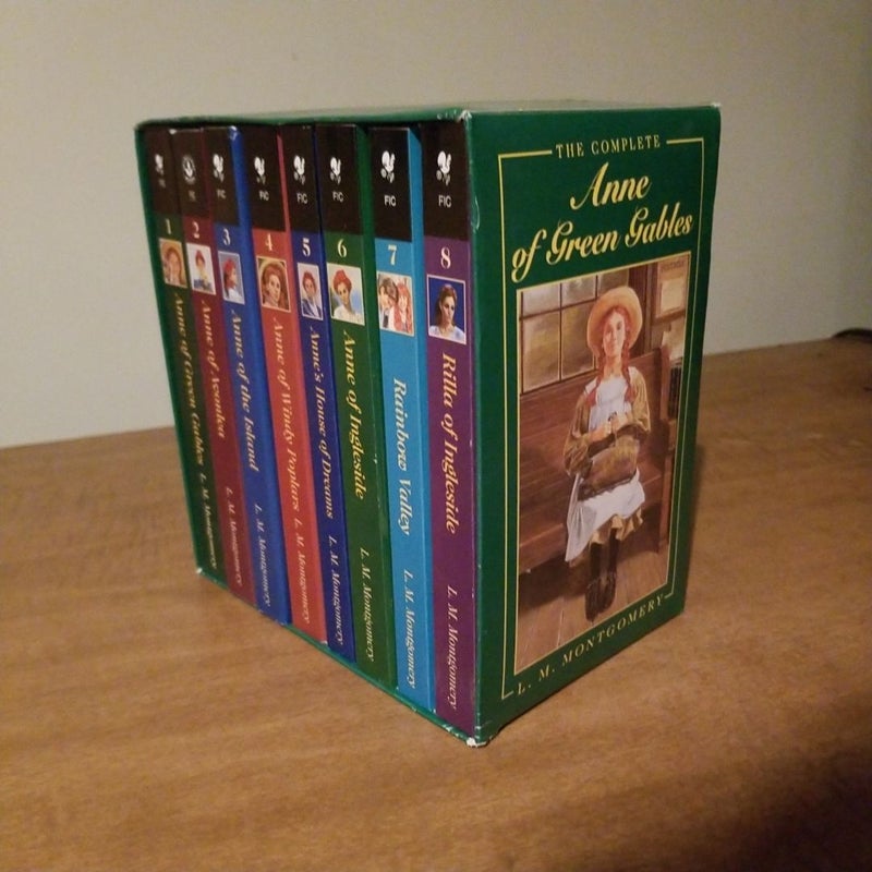 Anne of Green Gables, Complete 8-Book Box Set