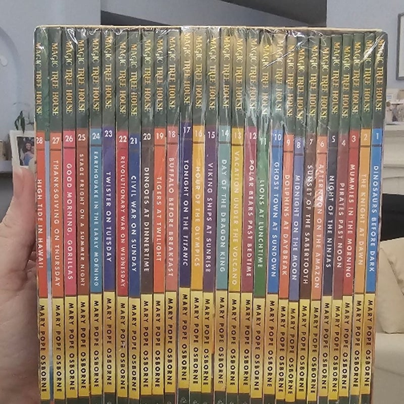 Magic Tree House Books 1-28 Boxed Set by Mary Pope Osborne