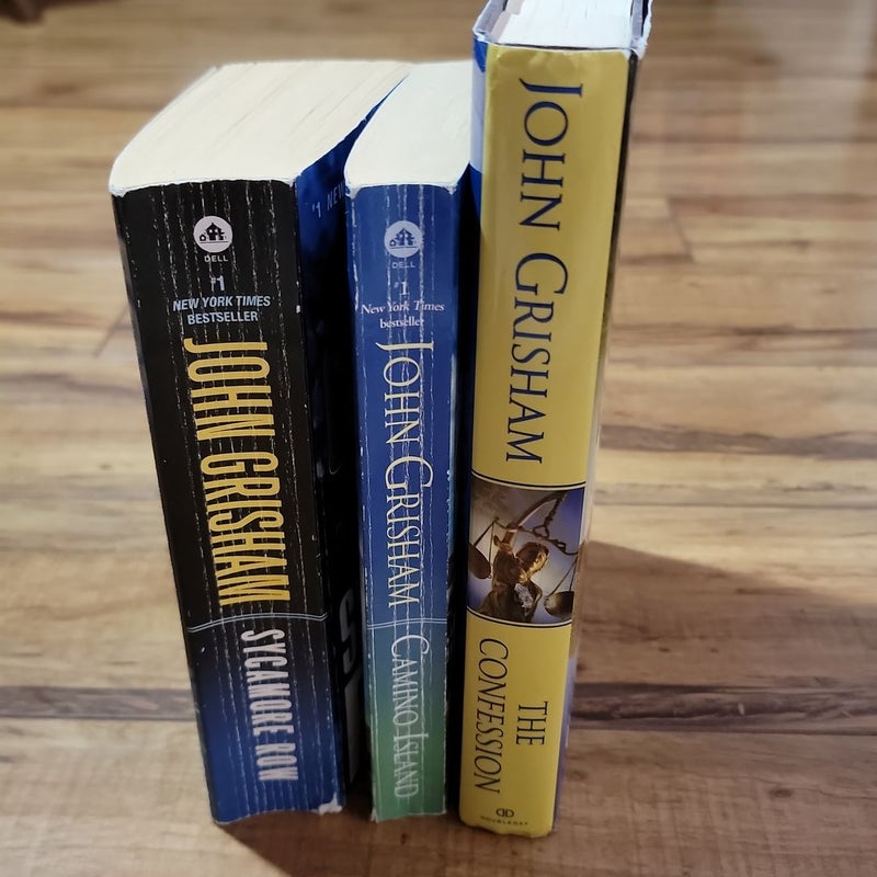 John Grisham 3-book bundle