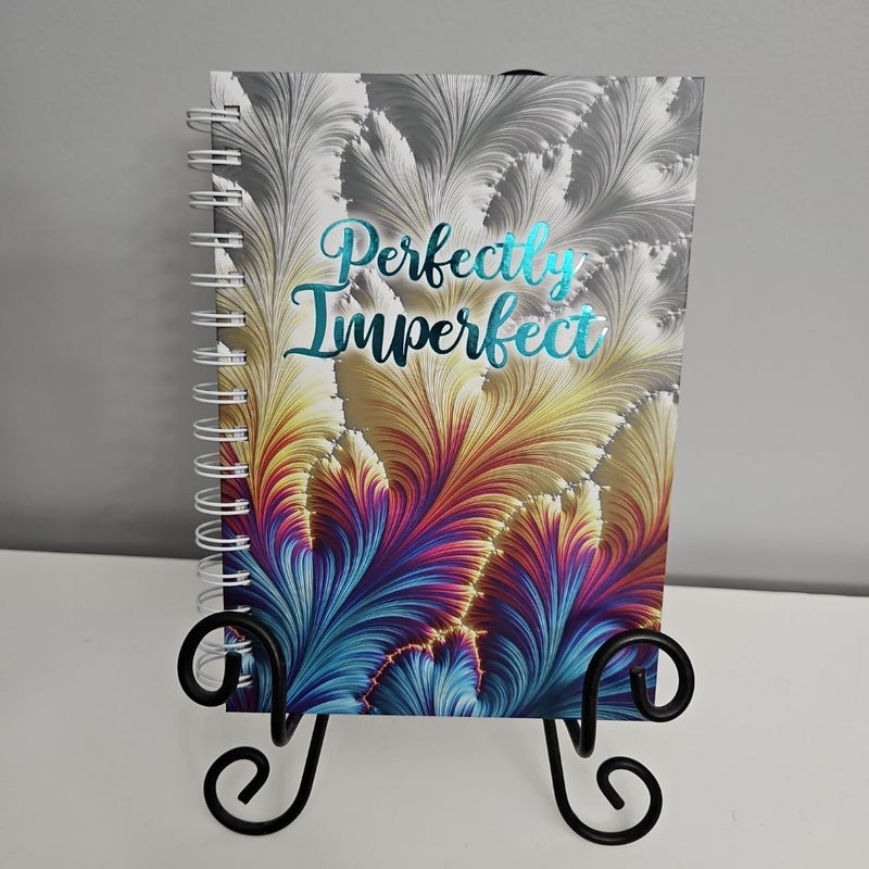 Feathers Abstract Spiral Journal