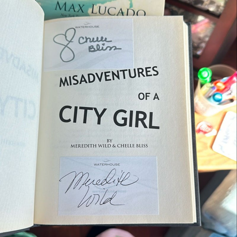 SIGNED BOOKPLATES-Misadventures of a City Girl