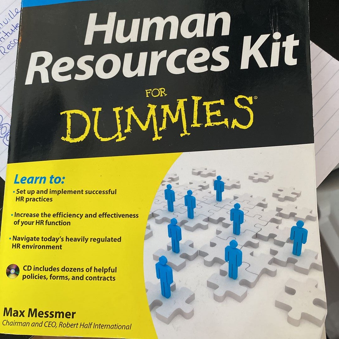 Human Resources Kit for Dummies