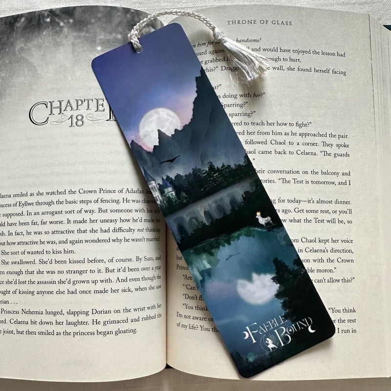 Throne of Glass Bookmark - “City of Pine & Snow”