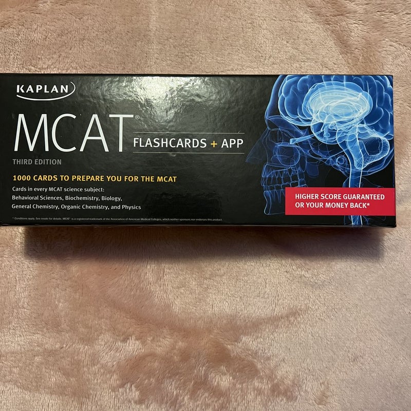 Kaplan MCAT Flashcards + App