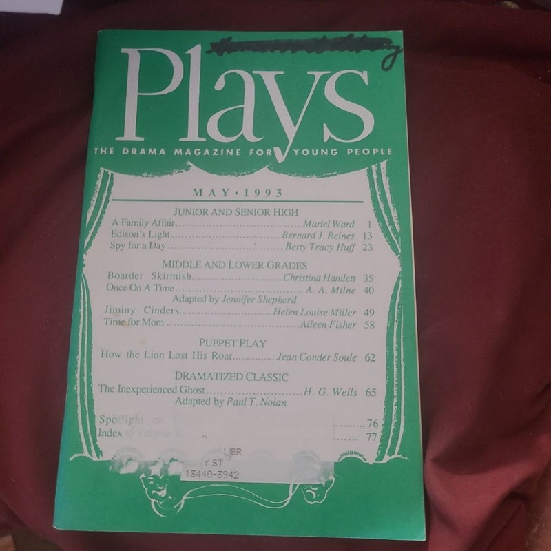 Plays: The Drama Magazine for Young People