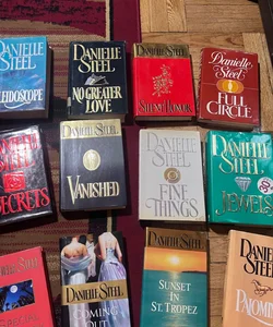 Set of 12 Danielle Steele Hardcover Books 