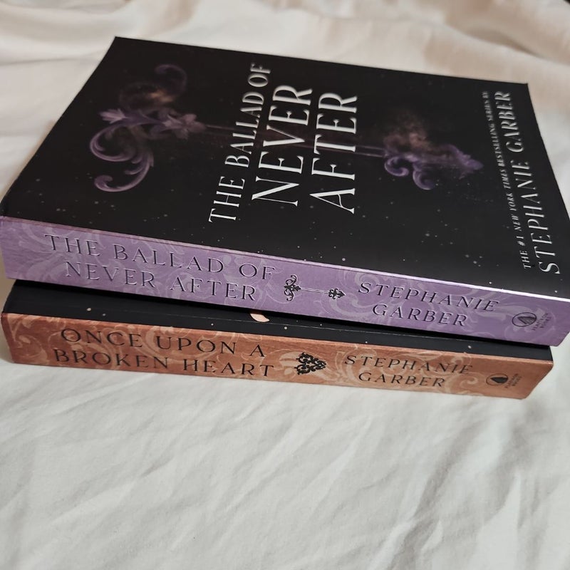 Once Upon a Broken Heart + The Ballad of Never After - 2 book bundle