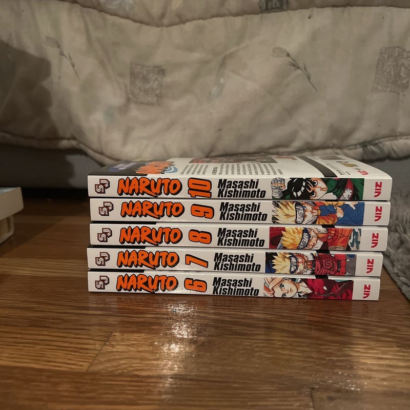 Naruto vol 6-10