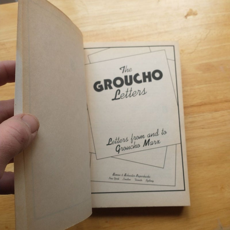 The Groucho Letters