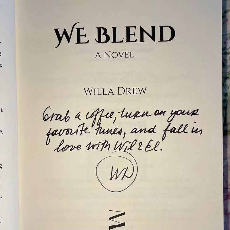 WE Blend (signed)