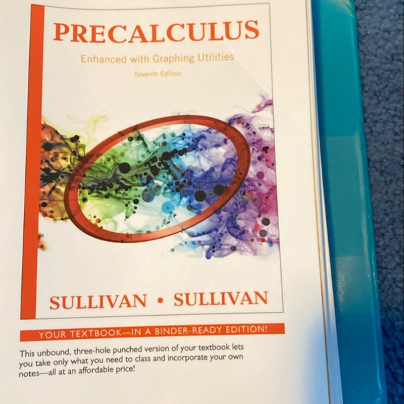 Precalculus Enhanced with Graphing Utilities, Books a la Carte Edition