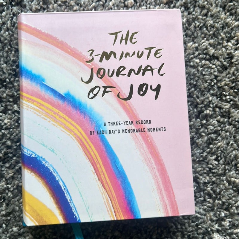 The 3-Minute Journal of Joy