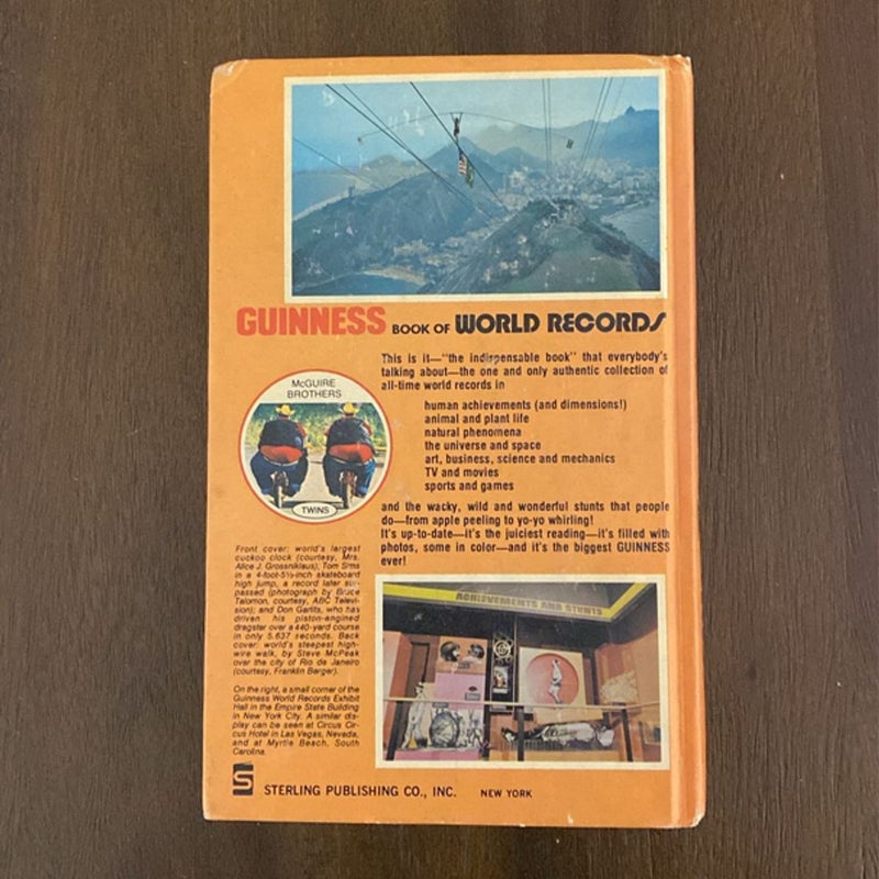 Vintage Guinness Book of World Records Bundle