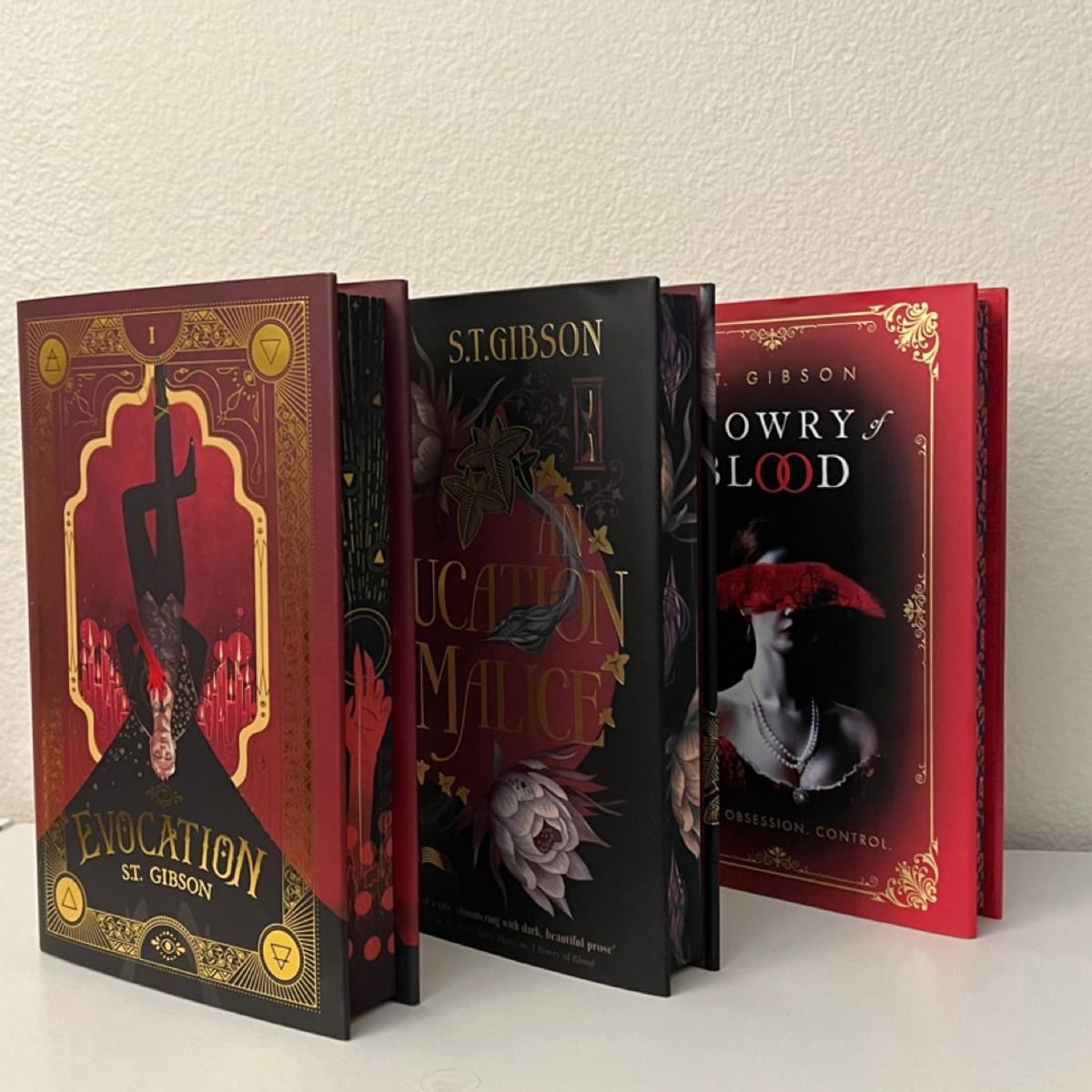 S.T. Gibson Fairyloot Books Bundle by S.T. Gibson, Hardcover Pangobooks