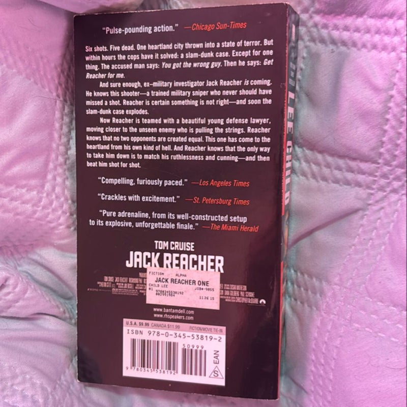 Jack Reacher: One Shot (Movie Tie-In Edition)