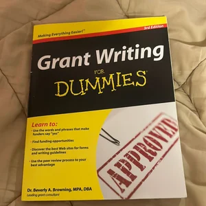 Grant Writing for Dummies