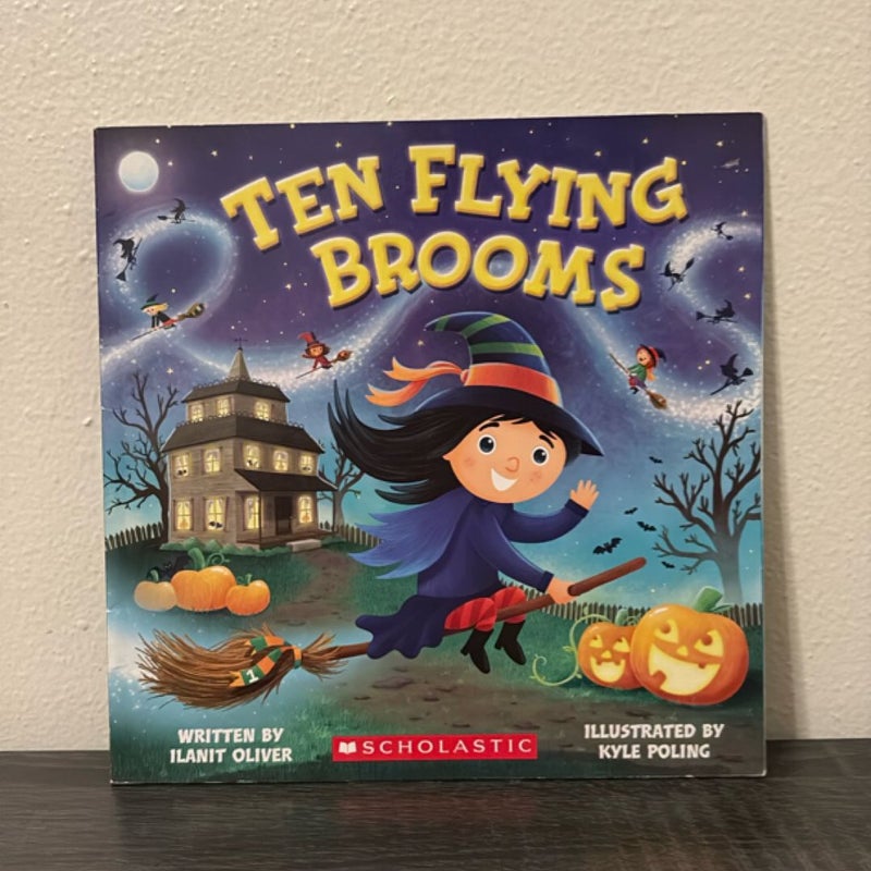 Ten Flying Brooms