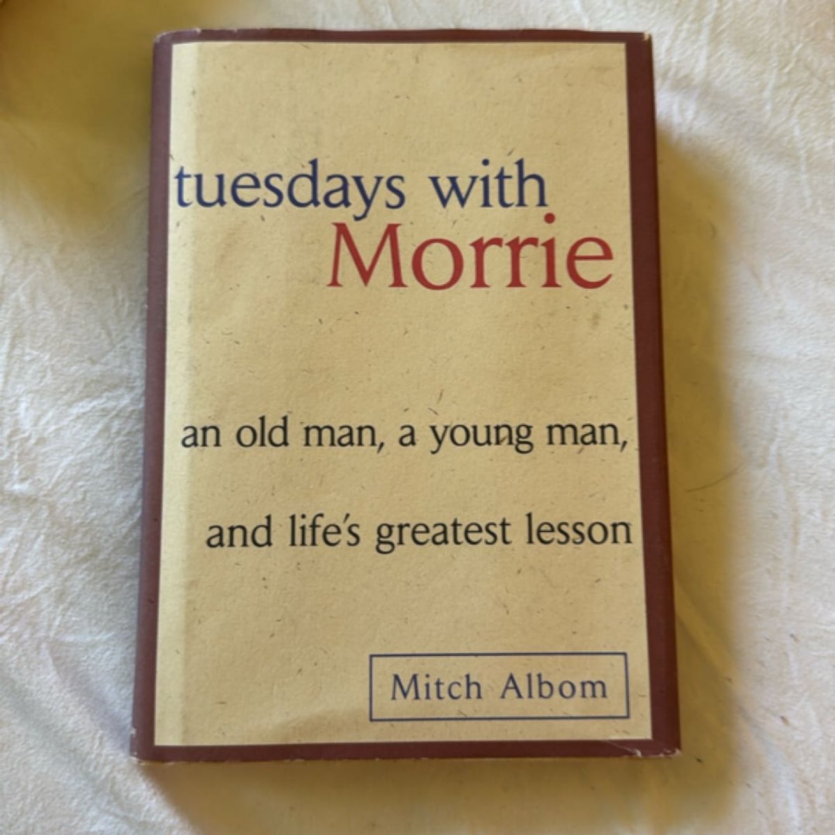 Tuesdays with Morrie by , Hardcover Pangobooks