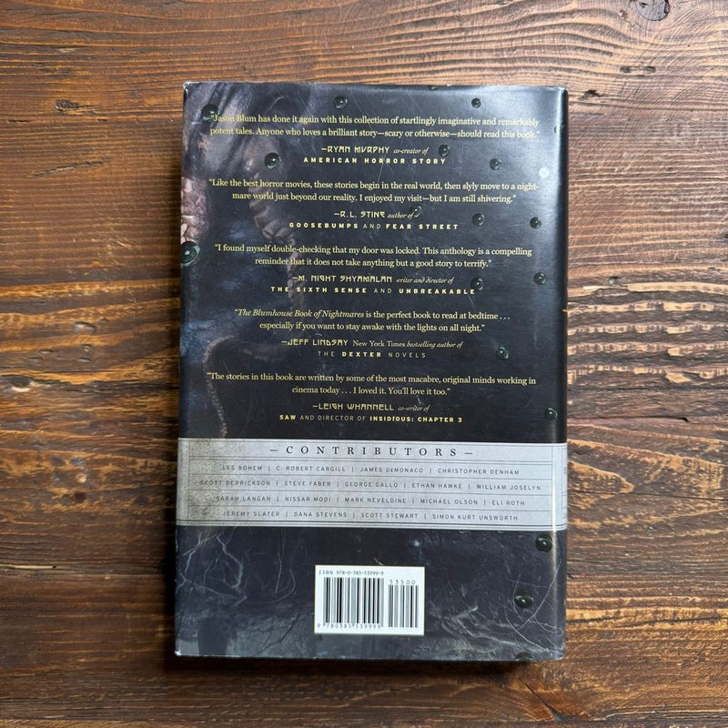 The Blumhouse Book of Nightmares *sprayed edges, 1st edition*