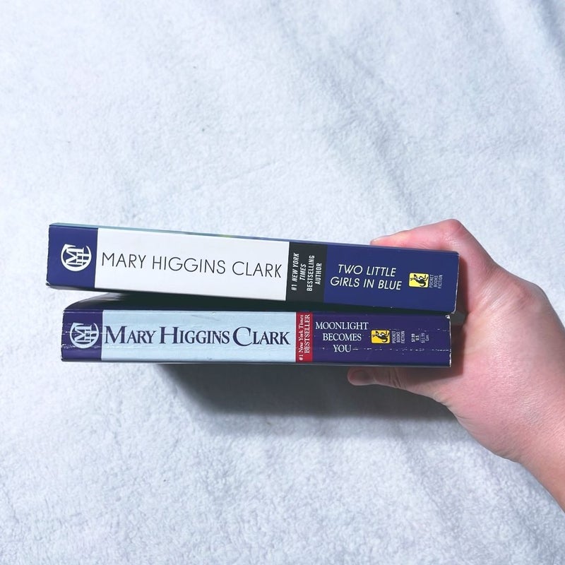 Mary Higgins Clark 2 Book Paperback Bundle