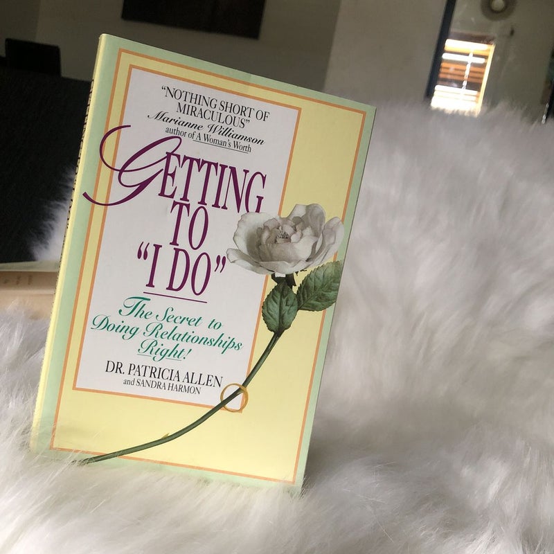 Getting to 'I Do'