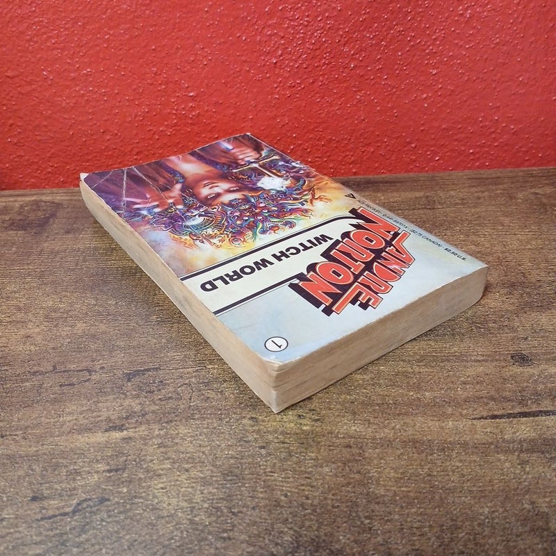 WITCH WORLD Vintage Fantasy Paperback Book Ace 1982