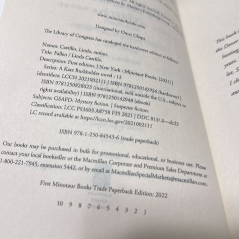 Fallen (1st edition)