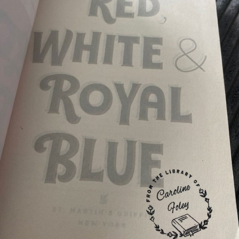 Red, White and Royal Blue